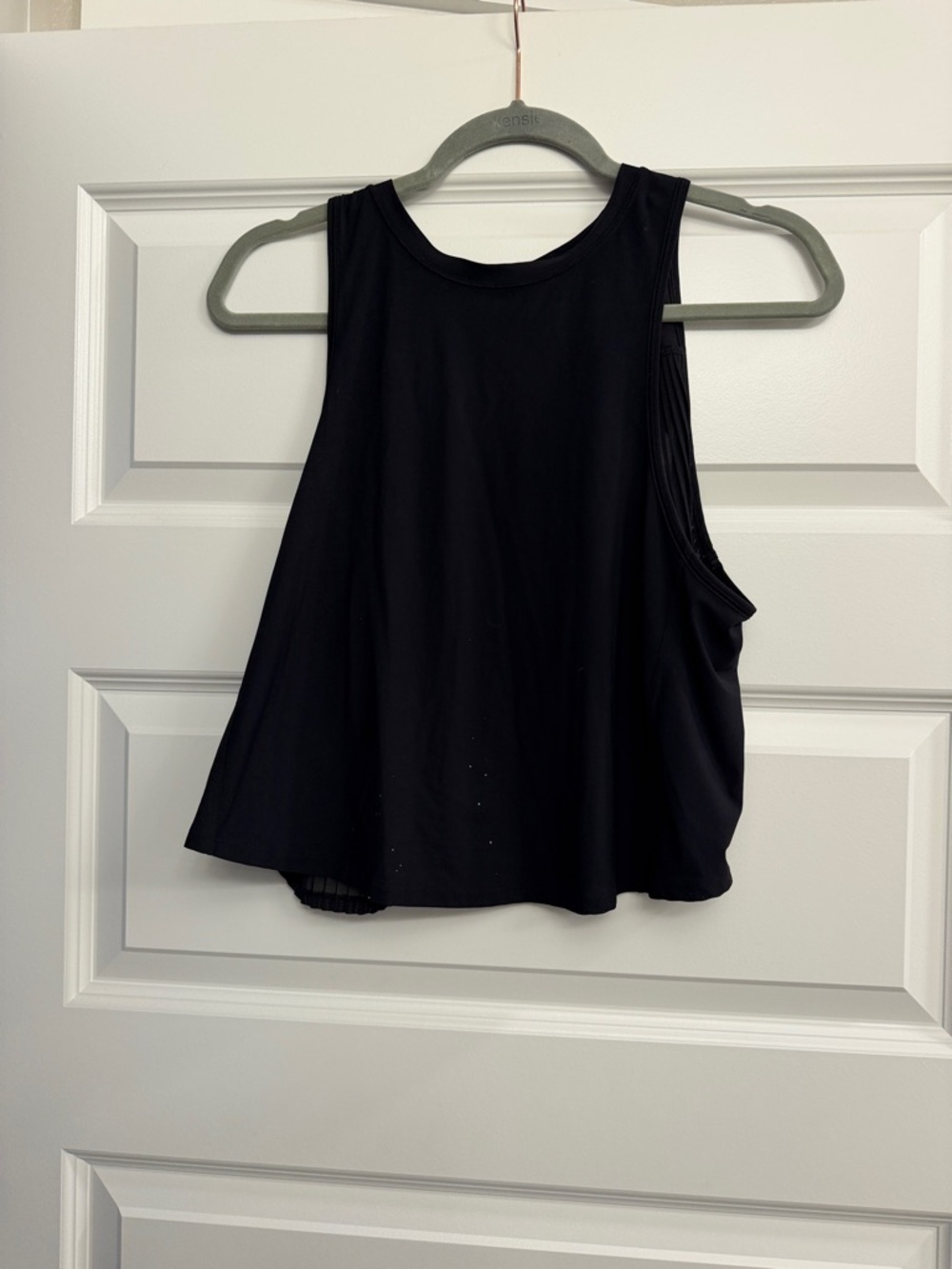 lululemon athletica Black Racerback Flow Tank